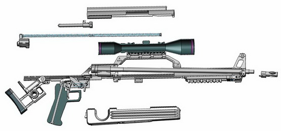 Снайперская винтовка 7,62 51