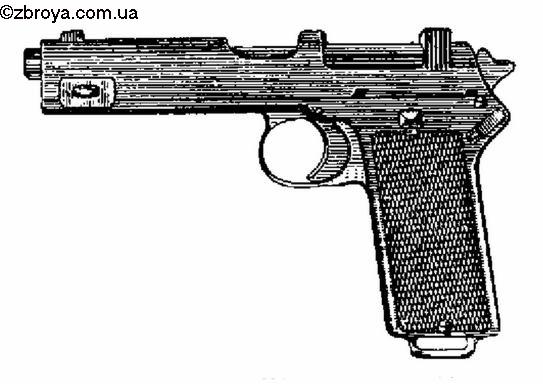 Пистолет системы Штейера обр. 1912 г.